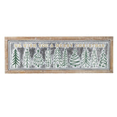 Merry Christmas tree sign